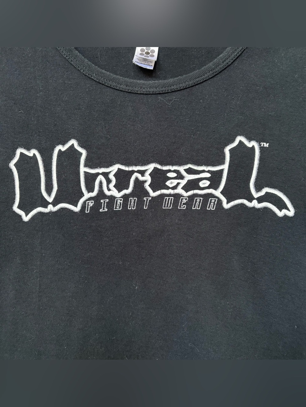 Vintage Y2K Black Babydoll Tee Medium - Picture 2 of 10